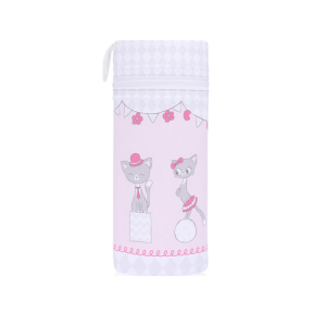 Ισοθερμική Τσάντα Ροζ Γατούλες Lorelli