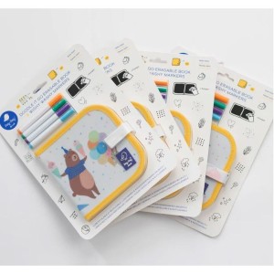 Jaq Jaq Bird: Mini Βιβλίο Ζωγραφικής Μαυροπίνακας Αρκούδα Με 4 Μαρκαδόροι Wishy Washy Jaq Jaq Bird: Mini Βιβλίο Ζωγραφικής Μαυροπίνακας Αρκούδα Με 4 Μαρκαδόροι Wishy Washy