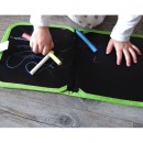 Jaq Jaq Bird: Mini Βιβλίο Ζωγραφικής Μαυροπίνακας Αρκούδα Με 4 Butterstix Κιμωλίες