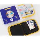 Jaq Jaq Bird: Mini Βιβλίο Ζωγραφικής Μαυροπίνακας Αρκούδα Με 4 Butterstix Κιμωλίες