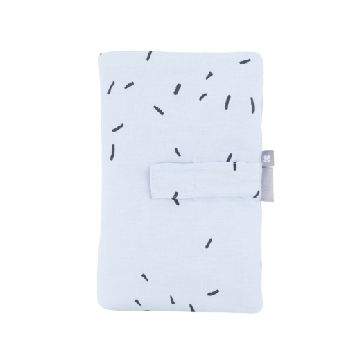 Υφασμάτινη Θήκη Για Πάνες & Μωρομάντηλα Bear with me Blue Kikka Boo