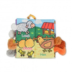 Jollybaby Εκπαιδευτικό Βιβλίο Δραστηριοτήτων Plush Tails J8233 Jollybaby Εκπαιδευτικό Βιβλίο Δραστηριοτήτων Plush Tails J8233