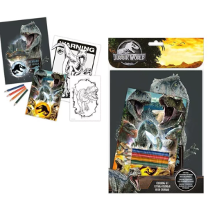 Jurassic World Βιβλίο Ζωγραφικής Jurassic World Βιβλίο Ζωγραφικής