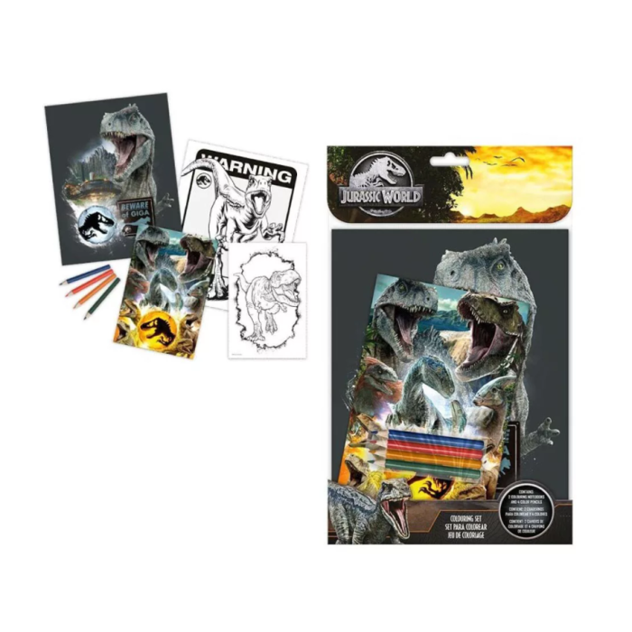 Jurassic World Βιβλίο Ζωγραφικής Jurassic World Βιβλίο Ζωγραφικής