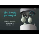 Κάδος Απόρριψης Για Πάνες Μπλέ Tommee Tippee Κάδος Απόρριψης Για Πάνες Μπλέ Tommee Tippee