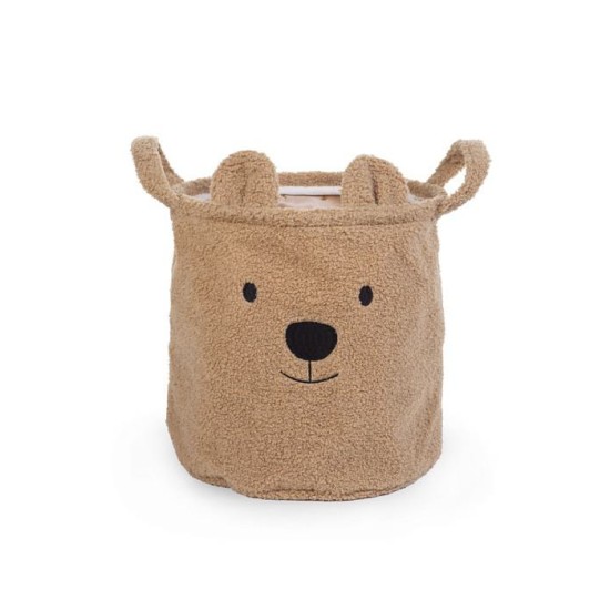 Καλάθι Αρκουδάκι Μπεζ 30x30x30 Childhome Καλάθι Αρκουδάκι Μπεζ 30x30x30 Childhome