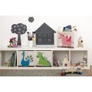 Καλάθι Παιχνιδιών Τετράγωνο Peacock 3 sprouts Καλάθι Παιχνιδιών Τετράγωνο Peacock 3 sprouts