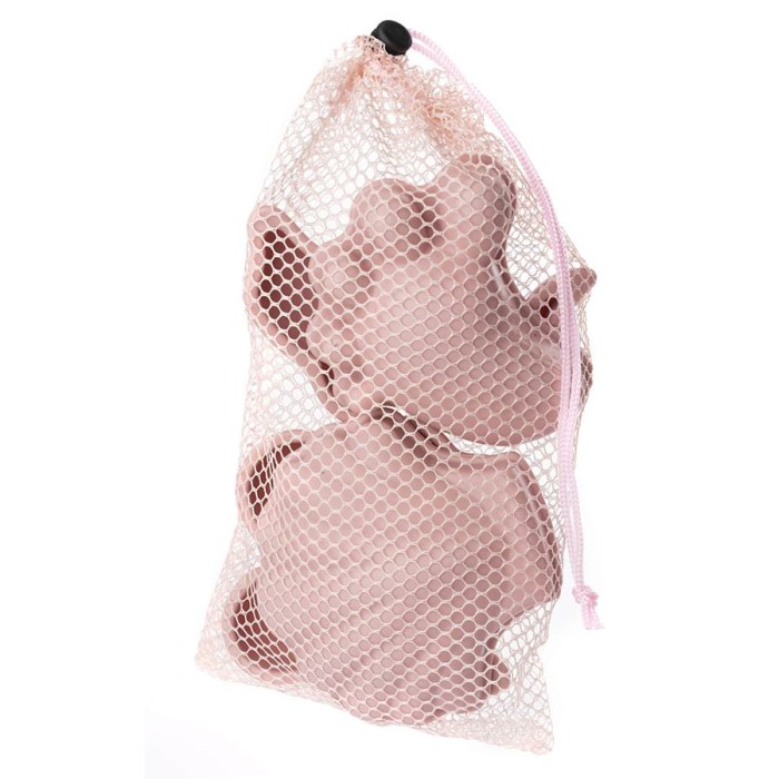 Καλούπια Από Ανακυκλώσιμη Σιλικόνη Ροζ 4 Τμχ Scrunch Καλούπια Από Ανακυκλώσιμη Σιλικόνη Ροζ 4 Τμχ Scrunch