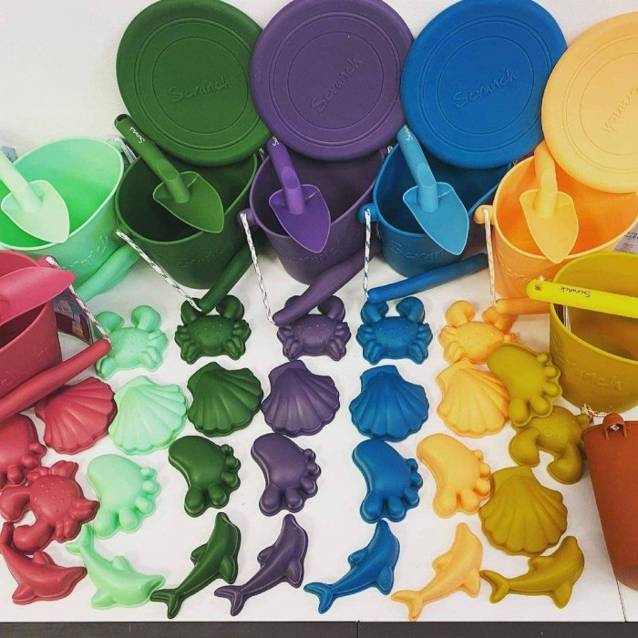 Καλούπια Από Ανακυκλώσιμη Σιλικόνη Παστέλ Κίτρινο 4 Τμχ Scrunch Καλούπια Από Ανακυκλώσιμη Σιλικόνη Παστέλ Κίτρινο 4 Τμχ Scrunch