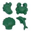 Scrunch Καλούπια από ανακυκλώσιμη σιλικόνη Dark Moss Green (4 Τεμάχια) Scrunch Καλούπια από ανακυκλώσιμη σιλικόνη Dark Moss Green (4 Τεμάχια)