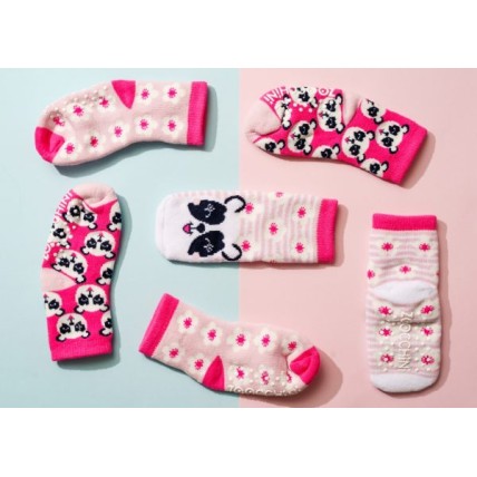 Καλτσάκια Pipi the Panda 3τμχ Zoocchini