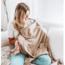 Κάλυμμα Θηλασμού Μπεζ Λουλούδια Minene Κάλυμμα Θηλασμού Μπεζ Λουλούδια Minene