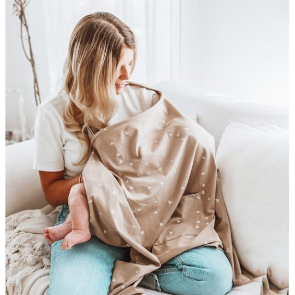 Κάλυμμα Θηλασμού Καφέ Minene Κάλυμμα Θηλασμού Καφέ Minene