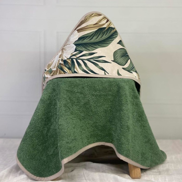 Kάπα-Μπουρνούζι Tropical Leaves Abo