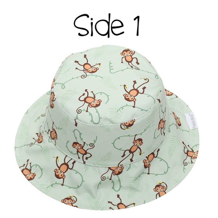 Καπέλο Διπλής Όψης UPF 50+ Λιοντάρι/Μαϊμού FlapJackKids Καπέλο Διπλής Όψης UPF 50+ Λιοντάρι/Μαϊμού FlapJackKids
