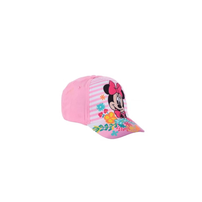 Καπέλο Μπέιζμπολ Ροζ Disney Minnie Flowers Για Μωρά 50cm