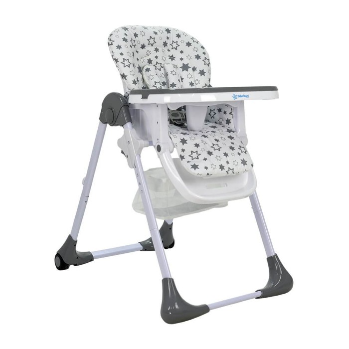 Καρέκλα Φαγητού Happy Grey 869-186 Bebe Stars