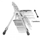 Καρέκλα Φαγητού Happy Grey 869-186 Bebe Stars