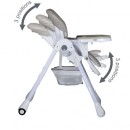 Καρέκλα Φαγητού Happy Moka 869-178 Bebe Stars Καρέκλα Φαγητού Happy Moka 869-178 Bebe Stars