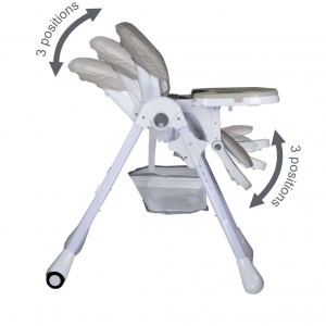 Καρέκλα Φαγητού Happy Moka 869-178 Bebe Stars Καρέκλα Φαγητού Happy Moka 869-178 Bebe Stars