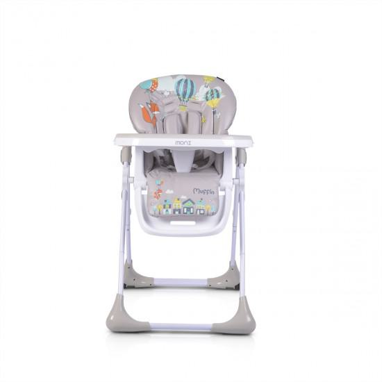 Καρεκλάκι Φαγητού Muffin Grey Moni Καρεκλάκι Φαγητού Muffin Grey Moni