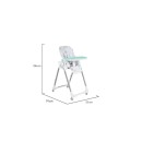 Καρεκλάκι Φαγητού Bueno Μπλε Moni