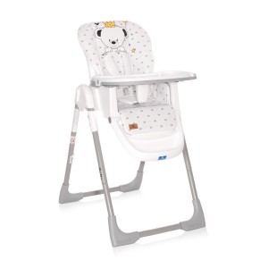 Καρεκλάκι Φαγητού Dalia Γκρι Αρκουδάκι Lorelli