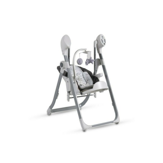 Καρεκλάκι Φαγητού & Κούνια 2 σε 1 Pudding Γκρι Cangaroo Καρεκλάκι Φαγητού & Κούνια 2 σε 1 Pudding Γκρι Cangaroo