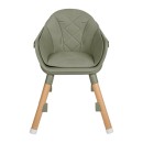 Καρεκλάκι Φαγητού Ξύλινο 6 Σε 1 Woody Army Green Kikka Boo Καρεκλάκι Φαγητού Ξύλινο 6 Σε 1 Woody Army Green Kikka Boo