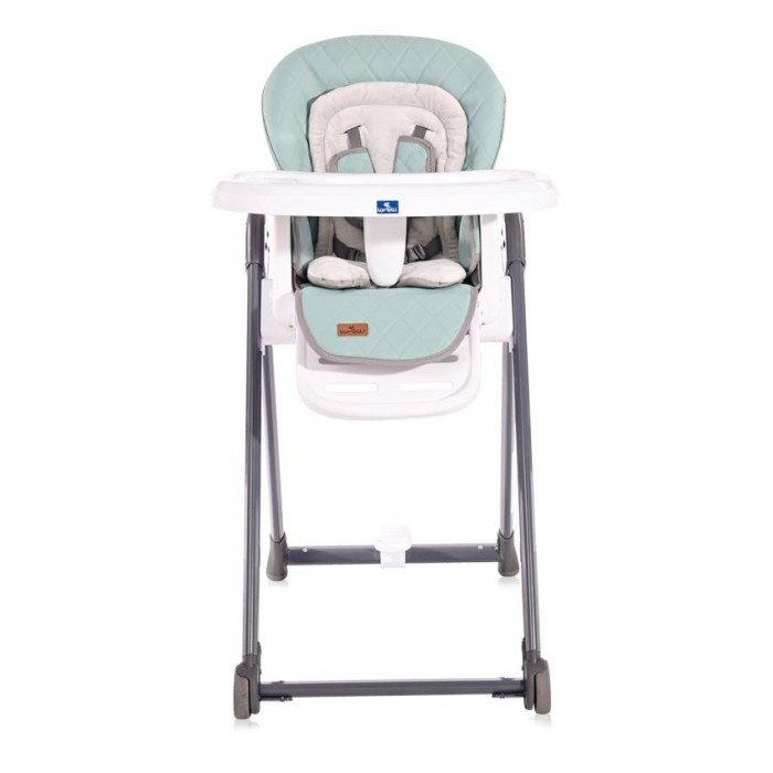 Καρεκλάκι Φαγητού Party Blue Surf Leather Lorelli Καρεκλάκι Φαγητού Party Blue Surf Leather Lorelli