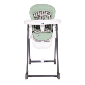 Καρεκλάκι Φαγητού Party Cool Πράσινο Leather Lorelli