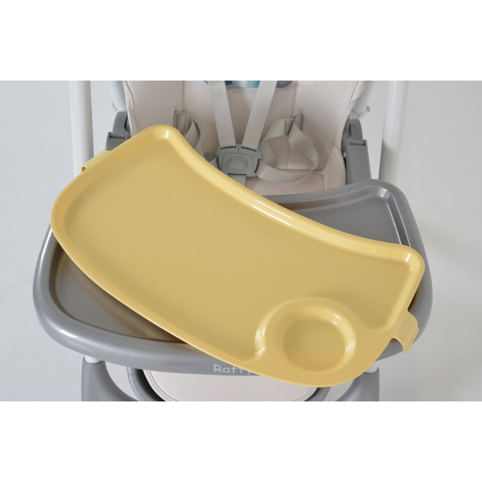 Καρεκλάκι Φαγητού Raffy Yellow Moni Καρεκλάκι Φαγητού Raffy Yellow Moni
