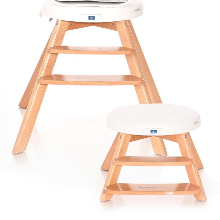 Καρεκλάκι Φαγητού Περιστρεφόμενο 360° Lorelli Napoli Γκρι Εξάγωνα