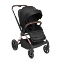 Καρότσι 2 σε 1 Με Καλαθούνα Kara Black Kikka Boo + ΔΩΡΟ Πάνα Αγκαλιάς