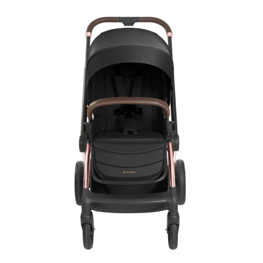 Καρότσι 2 σε 1 Με Καλαθούνα Kara Black Kikka Boo + ΔΩΡΟ Πάνα Αγκαλιάς