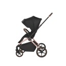 Καρότσι 2 σε 1 Με Καλαθούνα Kara Black Kikka Boo + ΔΩΡΟ Πάνα Αγκαλιάς