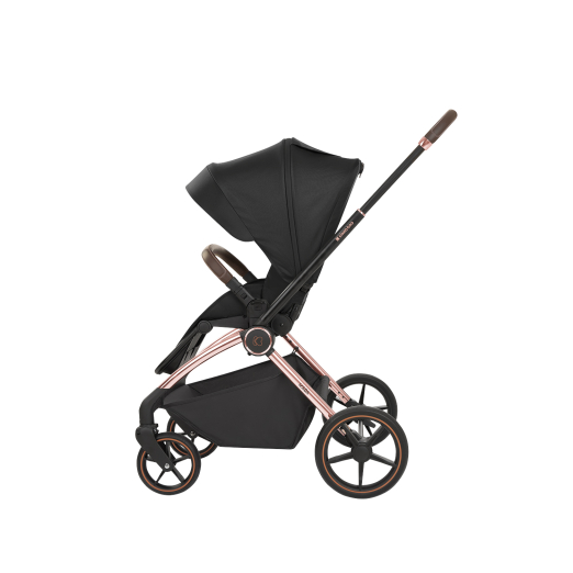 Καρότσι 2 σε 1 Με Καλαθούνα Kara Black Kikka Boo + ΔΩΡΟ Πάνα Αγκαλιάς