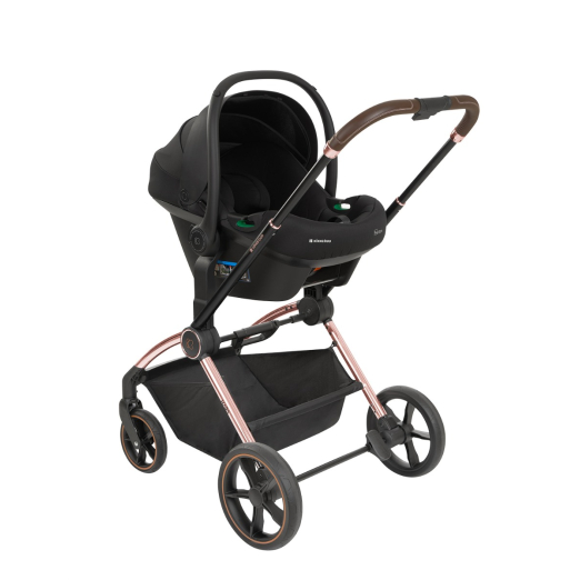 Καρότσι 2 σε 1 Με Καλαθούνα Kara Black Kikka Boo + ΔΩΡΟ Πάνα Αγκαλιάς