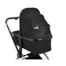 Καρότσι 2 σε 1 Με Καλαθούνα Kara Black Kikka Boo + ΔΩΡΟ Πάνα Αγκαλιάς