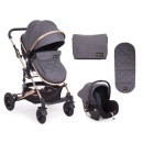 Καρότσι 3 σε 1 Amaia Σκούρο Γκρι Kikka Boo + ΔΩΡΟ Πάνα Αγκαλιάς Καρότσι 3 σε 1 Amaia Σκούρο Γκρι Kikka Boo + ΔΩΡΟ Πάνα Αγκαλιάς