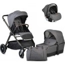 Πολυκαρότσι 3 σε 1 Macan Γκρι Cangaroo + ΔΩΡΟ Αδιάβροχο & Πάνα Αγκαλιάς Πολυκαρότσι 3 σε 1 Macan Γκρι Cangaroo + ΔΩΡΟ Αδιάβροχο & Πάνα Αγκαλιάς