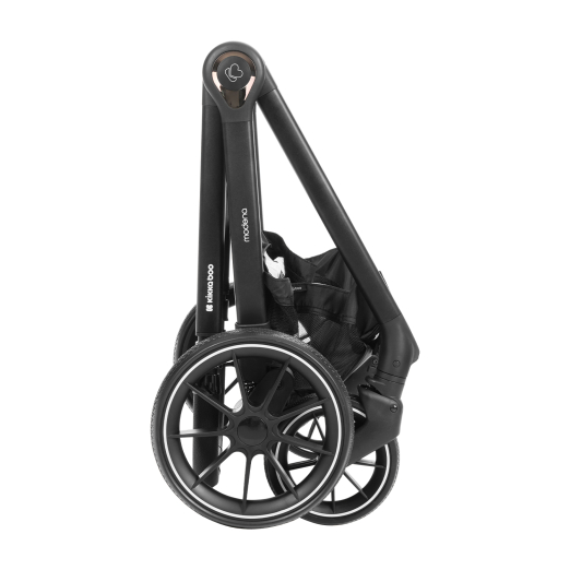 Καρότσι 3 σε 1 Με Καλαθούνα  Modena Black Kikka Boo + ΔΩΡΟ Πάνα Αγκαλιάς