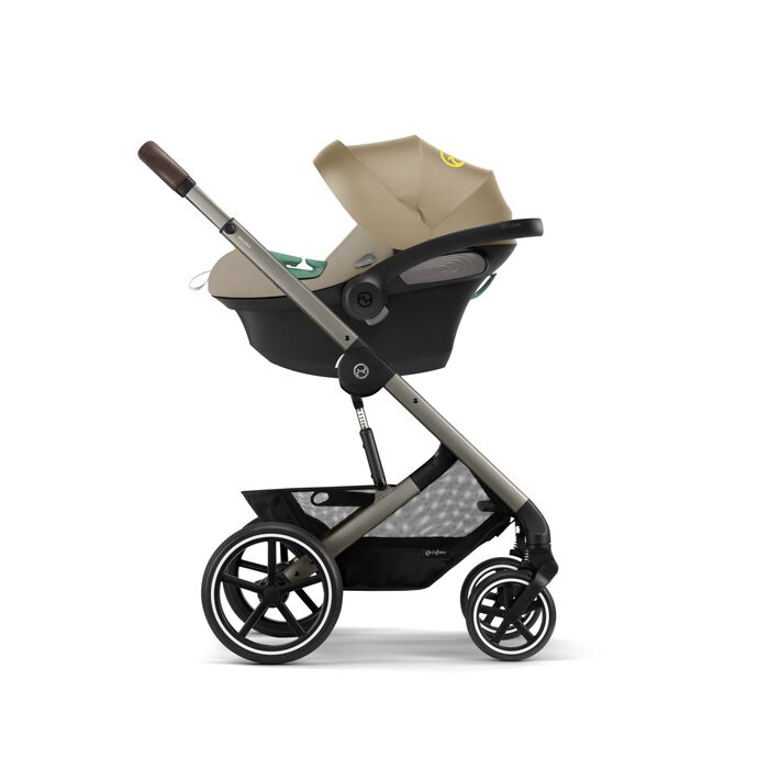 Καρότσι Balios S Lux Seashell Beige Με Taupe Frame Cybex