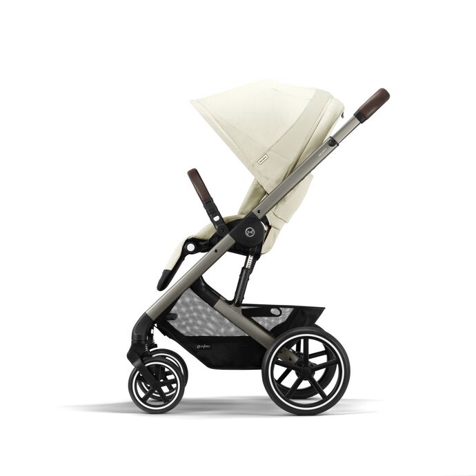Καρότσι Balios S Lux Seashell Beige Με Taupe Frame Cybex