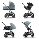 Καρότσι Balios S Lux Stone Grey Με Silver Frame Cybex