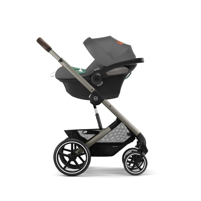 Καρότσι Balios S Lux Stone Grey Με Silver Frame Cybex
