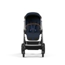 CYBEX Πολυκαρότσι 3in1 Balios S Lux 2024-2025 SLV Ocean Blue Με Κάθισμα Cloud G i-size Plus Ocean Blue