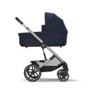 CYBEX Πολυκαρότσι 3in1 Balios S Lux 2024-2025 SLV Ocean Blue Με Κάθισμα Cloud G i-size Plus Ocean Blue