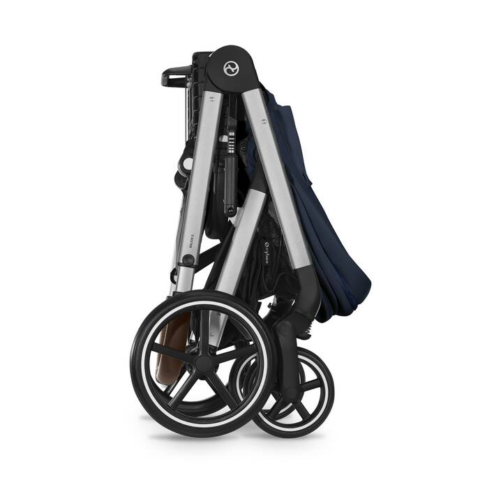 CYBEX Πολυκαρότσι 3in1 Balios S Lux 2024-2025 SLV Ocean Blue Με Κάθισμα Cloud G i-size Plus Ocean Blue