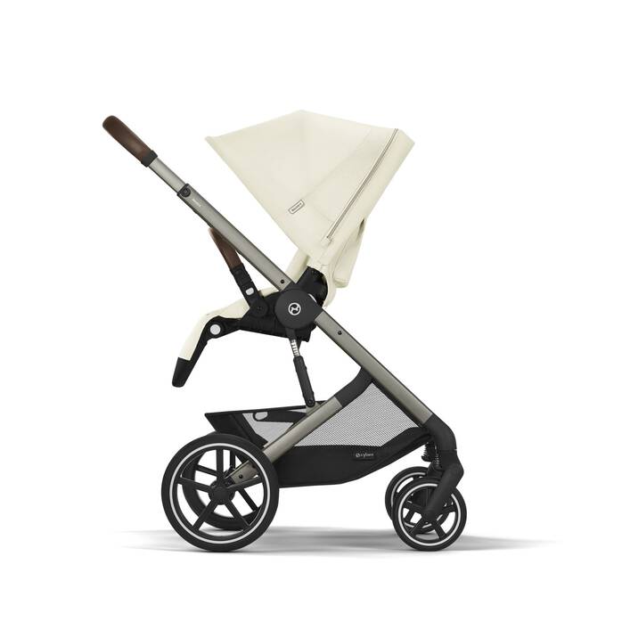Καρότσι Balios S Lux Seashell Beige Με Taupe Frame Cybex